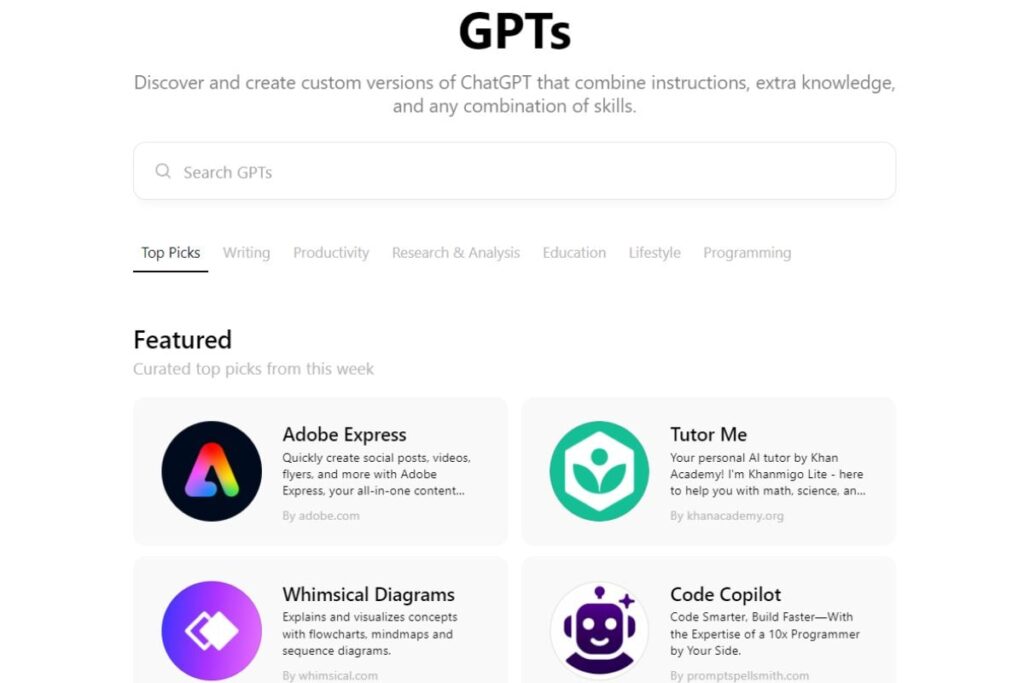 ChatGPT Rolls Out Free User Access to Custom GPTs; Can Now Try Purpose-Specific AI Chatbots