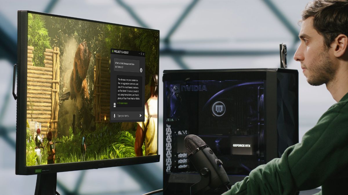 Nvidia Project G-Assist, an RTX-Powered Gaming AI Assistant for PCs Unveiled at Computex 2024