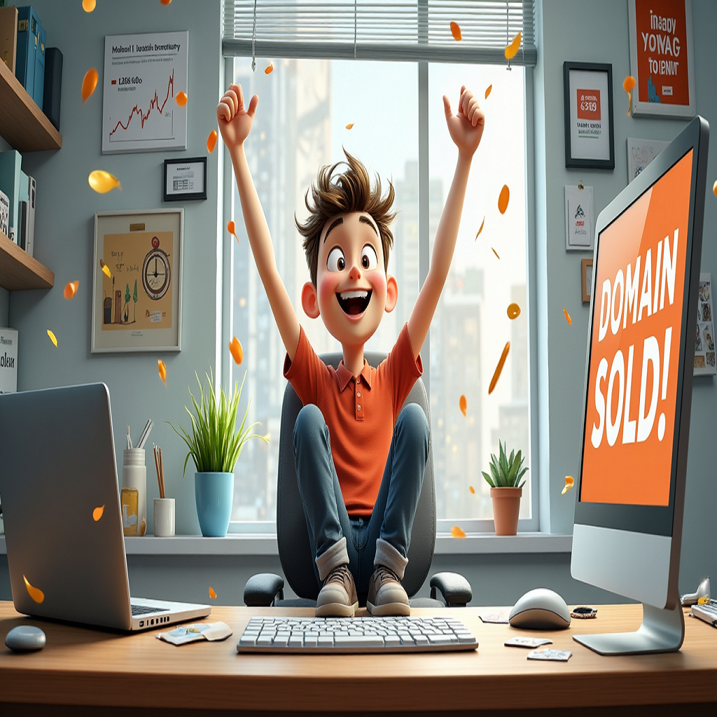 Unlocking Wealth A Beginner's Guide to Passive Income through Domain Flipping